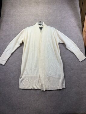 Charter Club Cashmere Cardigan Cream Size Medium